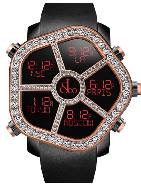 Jacob & Co DIAMOND DIAL BEZEL GH100.14.RU.MR.A watch for sale